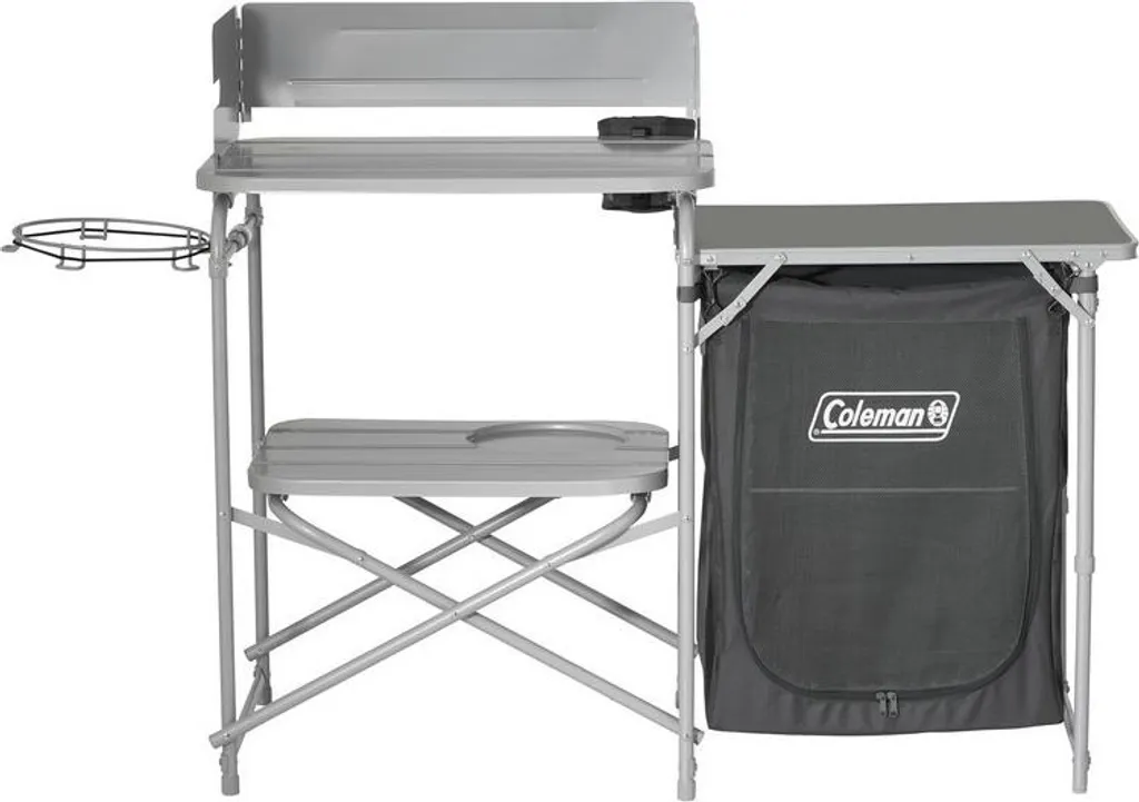 Coleman 2199743 Cooking Stand Table de Camping Pliante en Acier