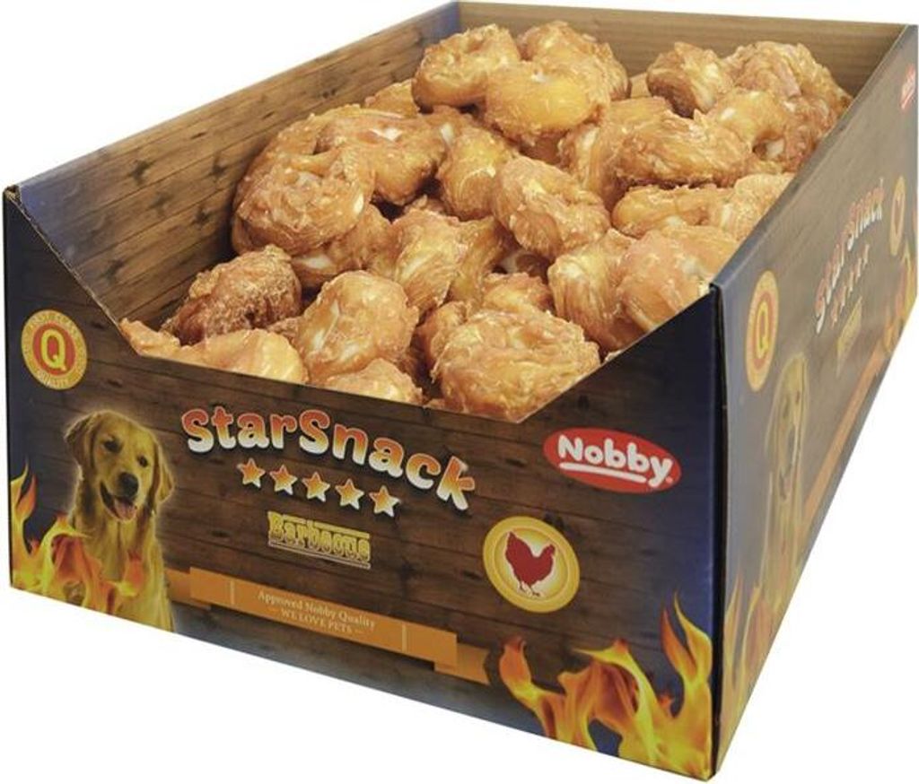 Nobby StarSnack Barbecue Chicken Donut Display 200 St; cca Obrázok produktu 