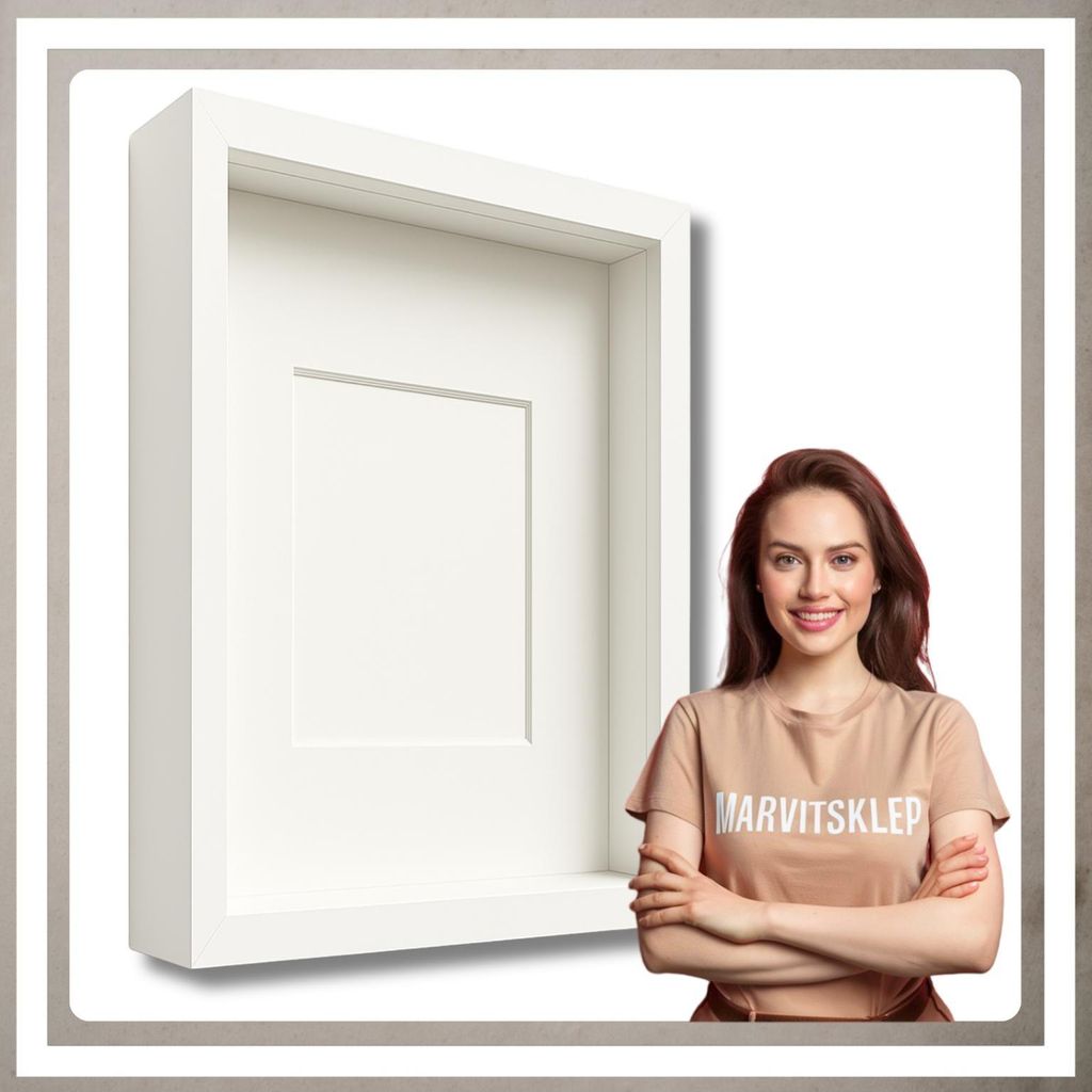 Tiefer 3D-Rahmen 35x45 cm für Moosbasteleien für Fotos, Produktbild 