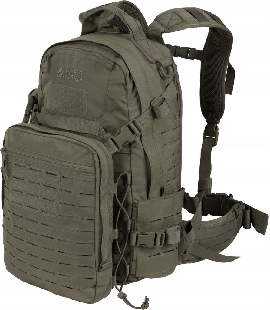 Direct Action Wanderrucksack, GHOST MkII Cordura, Molle, 28L + 3.5L Tasche Ranger Green