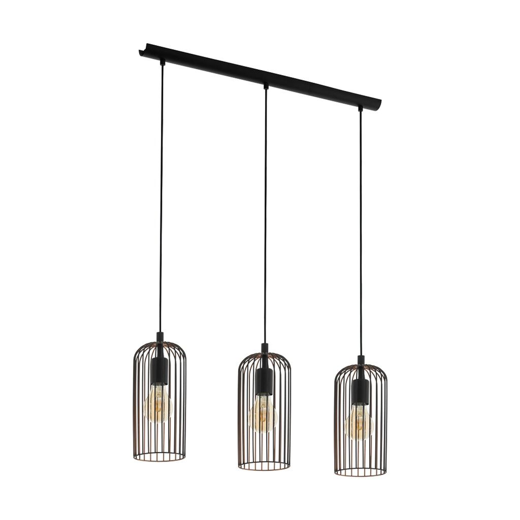 EGLO 49645, Schwarz, Kupfer, Schwarz, Kupfer, Stahl, Produktbild 