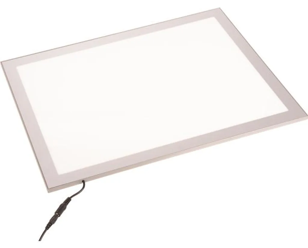 Tablette lumineuse format A3 avec bac sensoriel amovible