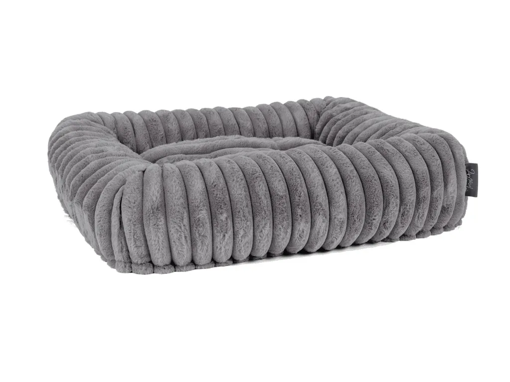 TrendPet Biscuit Cube Letto Cane Grigio 75x60cm | Arredo Moderno