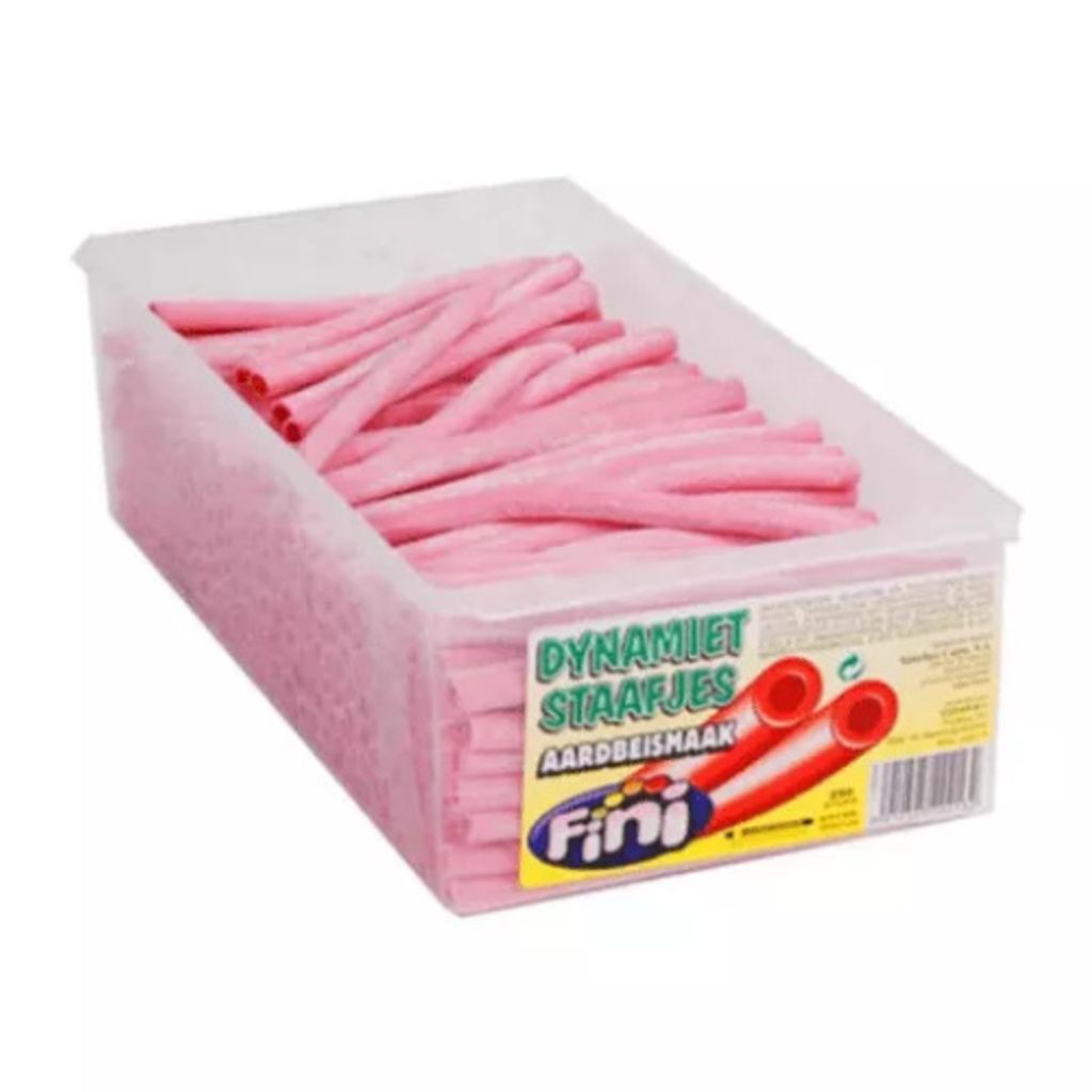 Fini Dynamite Sticks Erdbeere (250 Stück)