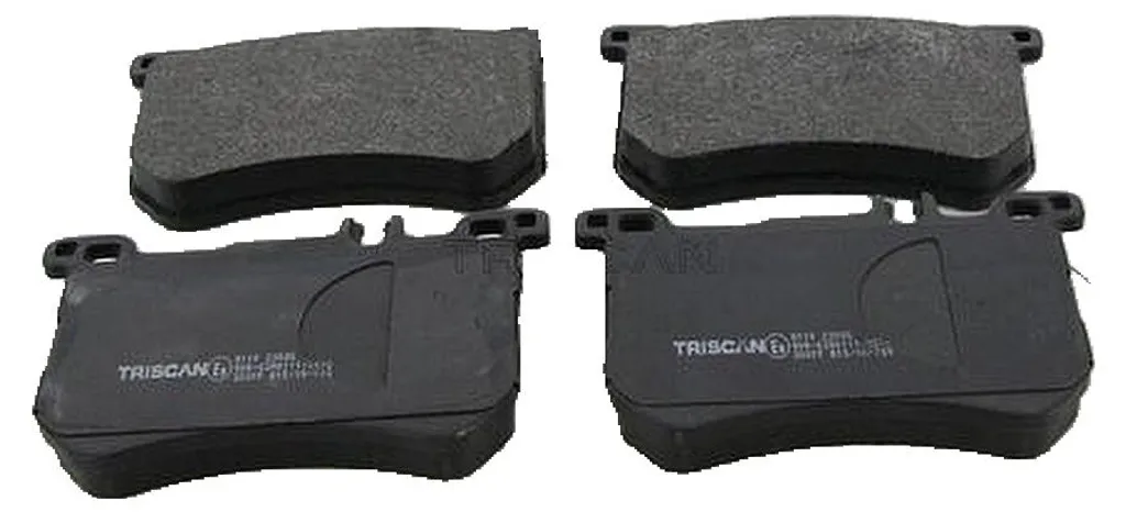 Plaquettes de frein avant TRISCAN pour conduite quotidienne hors pack sport