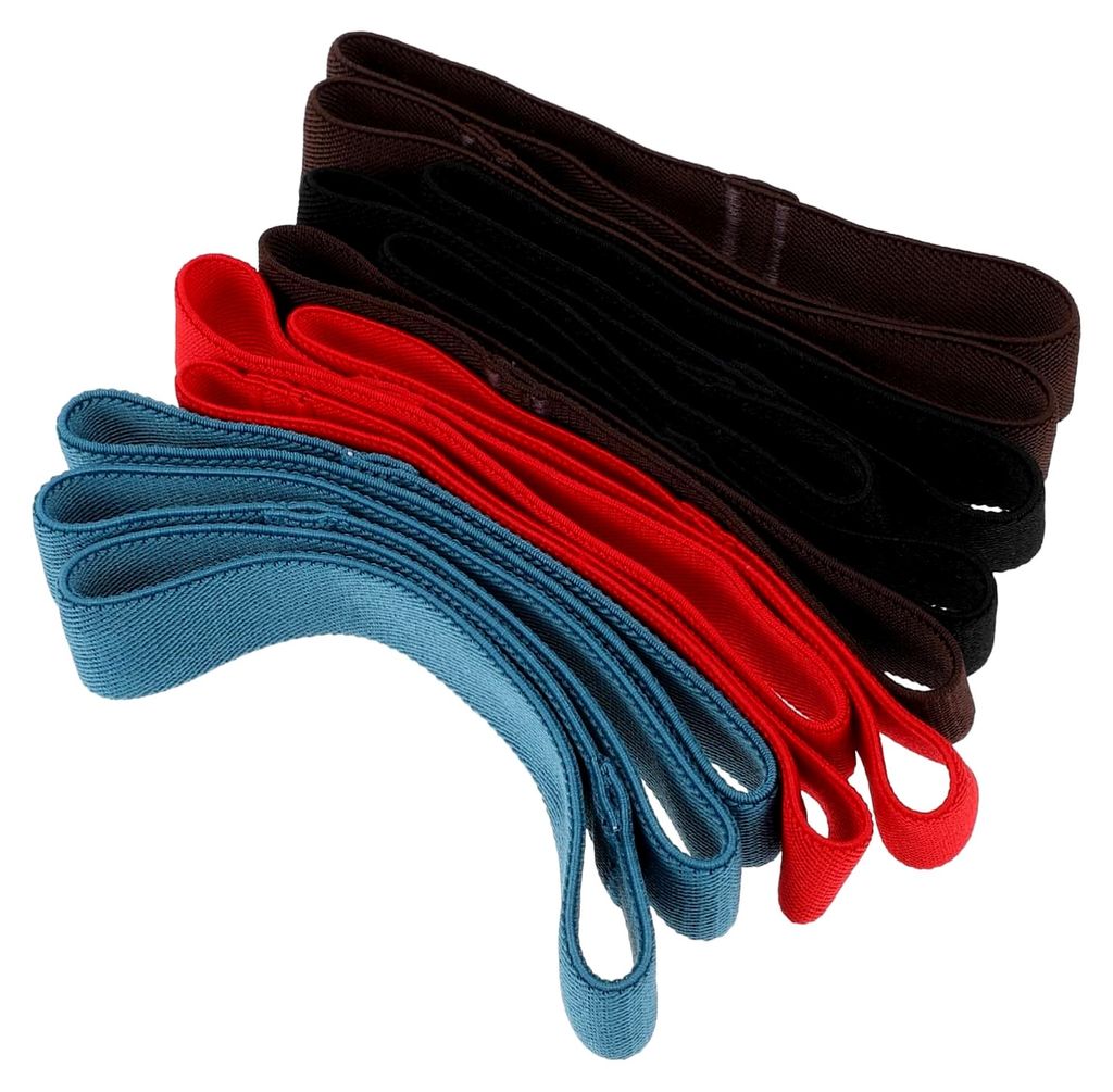 Elastische Nylon-Befestigungsbänder für Bento-Boxen, 12 Stück, lebensmittelecht, flexible Tragegurte für Lunchboxen, vielseitig einsetzbar, zuf...