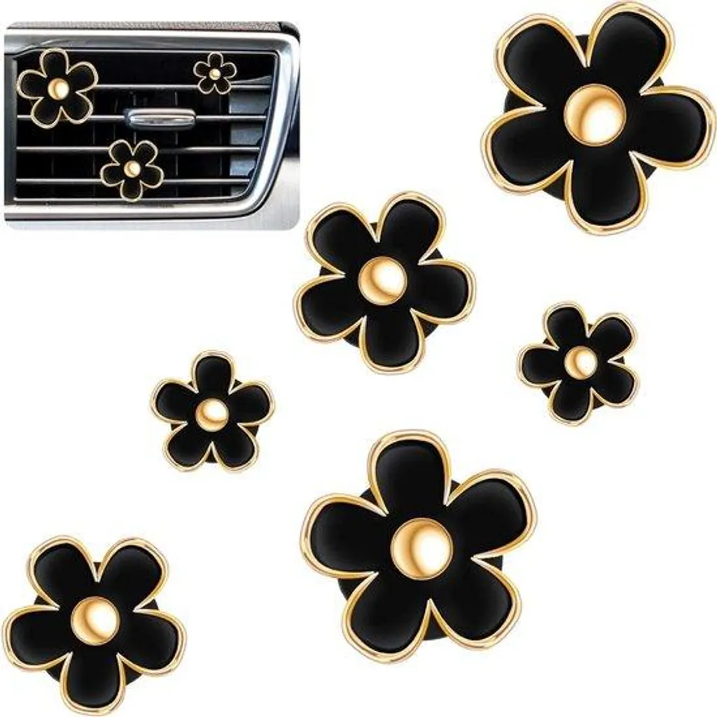Accessoire de personnalisation intérieure auto clip coloré ventilation