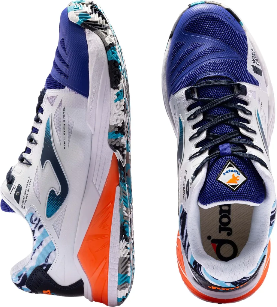 Chaussures de Padel pour Compétition Joma Blanc - Taille 40 Confortable - 2