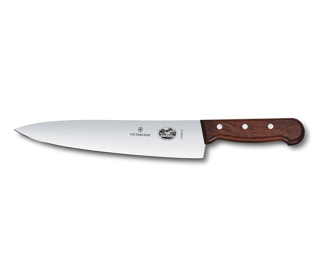 Victorinox Rosewood Tranchiermesser 25 cm, Geschenkverpackung 5.2000.25G