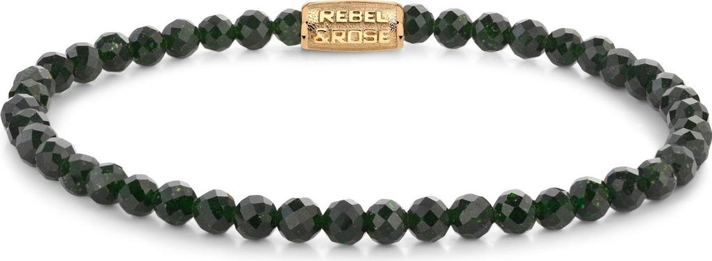 Rebel and Rose Stones Only RR-40157-G Damenarmband, Armbandumfang:19cm