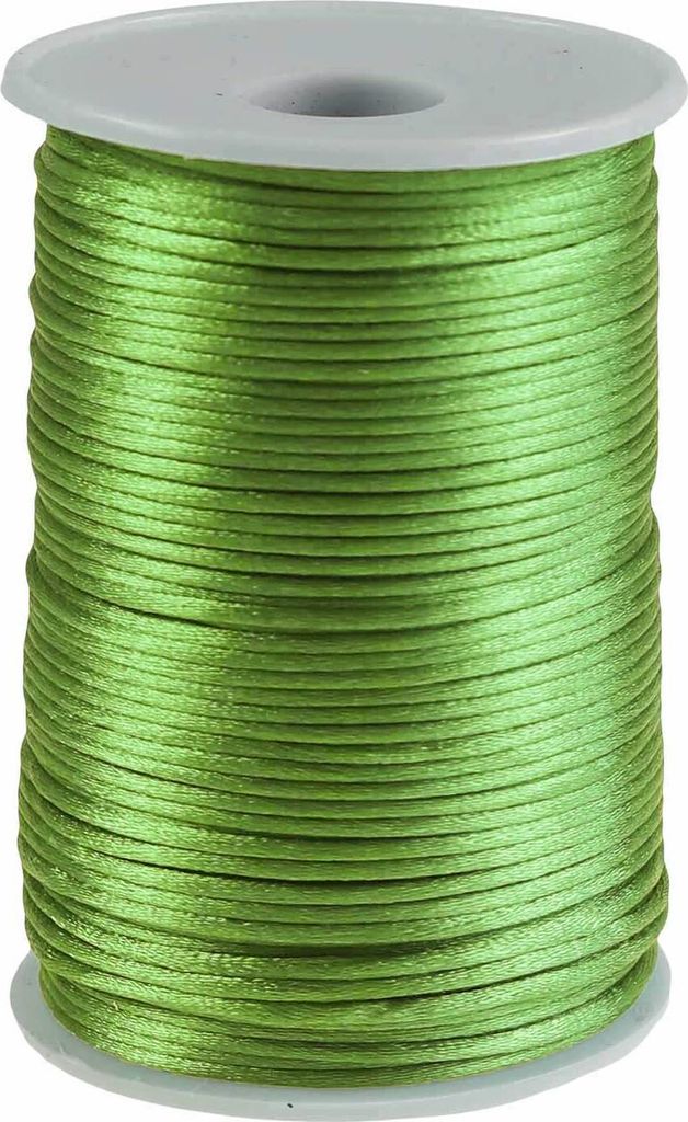 90m Satinschnur 2mm Satinkordel Schmuck-Kordel -Schnur Kumihimo Bänder