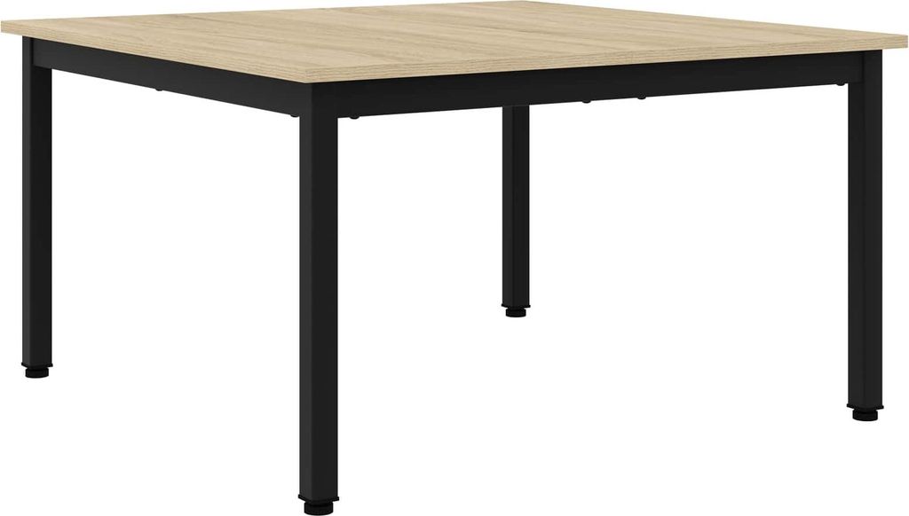 vidaXL Couchtisch Sonoma 80 x 80 x 45 cm Holzwerkstoff