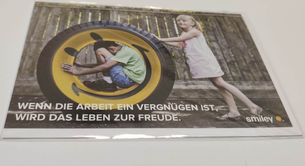 Allgemeine Wünsche – Glückwunschkarte im Format 11,5 cm x 17,5 cm