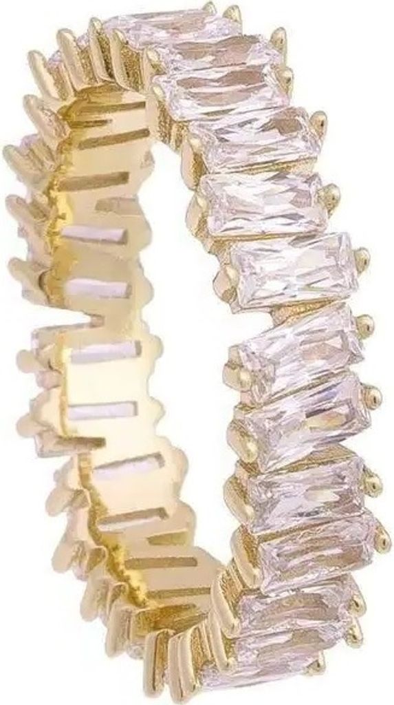 Eleganter Velia Ring in Gold - Größe 55mm mit Zirkonen KP28231