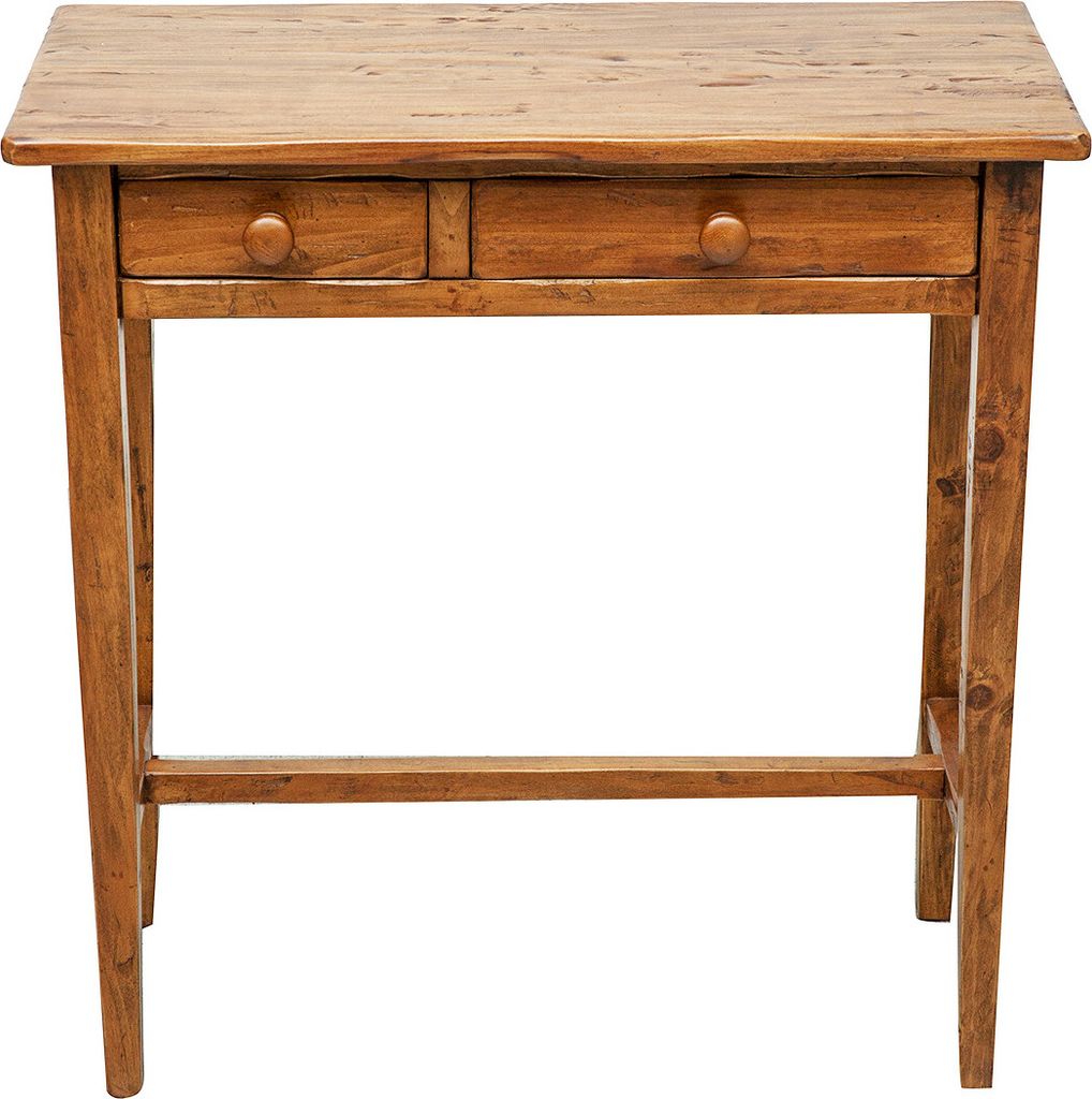 Konsolentisch holz massiv 73x75x36 cm, Konsole flur, Konsole möbel, Braun