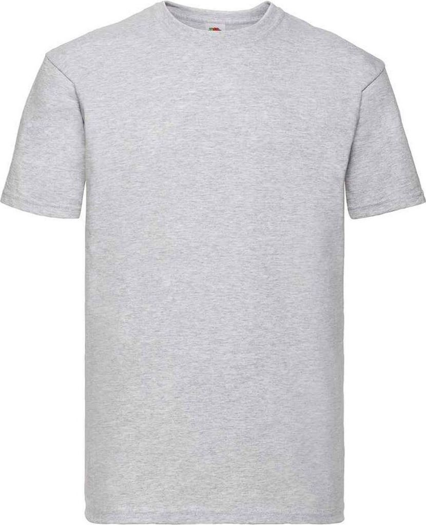 Fruit of the Loom - "Super Premium" T-Shirt für Herren/Damen Uni PC5930 (5XL) (Grau)