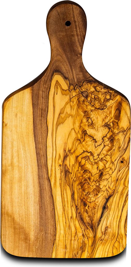 Kleines Schneidebrett Olivenholz Holz ca. 21cm Küchenbrett Brotzeit Schneidbrett