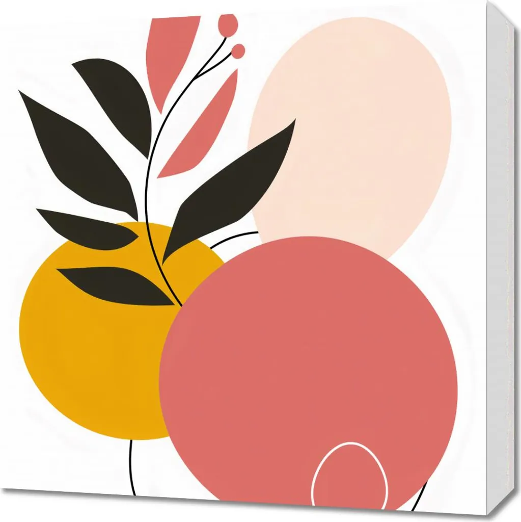 Arredamento Casa Moderno: Quadro Purezza Rinfrescante 50x50 cm Canvas