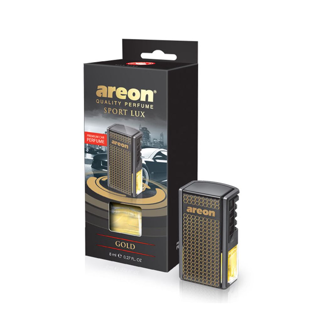 Luxusný parfém do auta Areon Gold (na mriežku, 8 ml) Obrázok produktu 