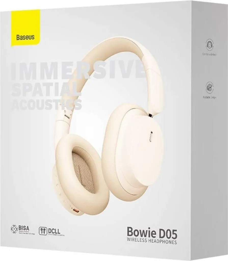 Casque Audio Bluetooth Baseus Bowie D05 avec Réduction de Bruit Active - 5