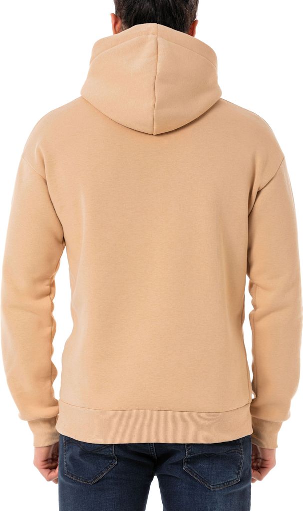 Red Bridge Herren Pullover Kapuzenpullover Hard 2 Handle Beige M