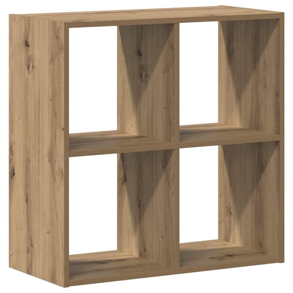 vidaXL Boekenkast Artisan-eikenhout, 68,5 x 32 x 68,5 cm, Productafbeelding 