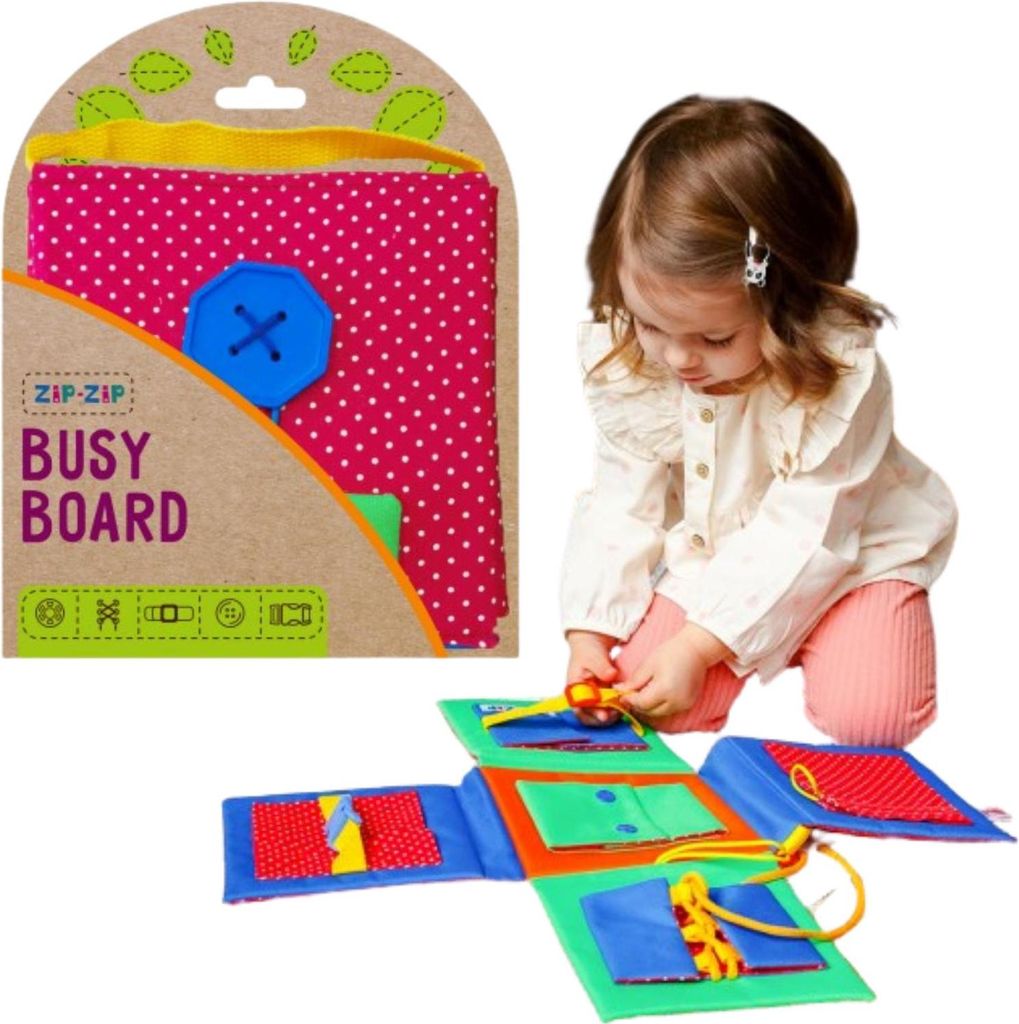 Lernspiel Busy Board Handytasche Roter Kafer