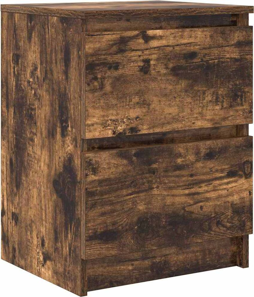 vidaXL TV-Schrank Räuchereiche 40x35x54 cm Holzwerkstoff