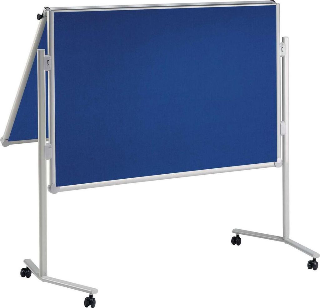 MAUL Moderationstafel MAULpro 150 x 120 cm mobil klappbar blau