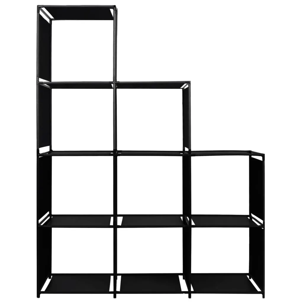 SYFAX Scaffale a Gradini 130x45x170 cm - Mobile Salvaspazio in Tessuto