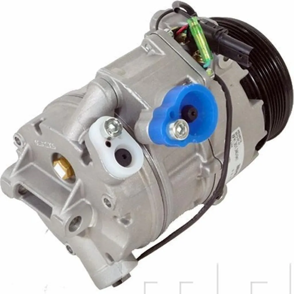 Compresseur Climatisation 12V 110mm Haute Performance pour BMW X5 - 4