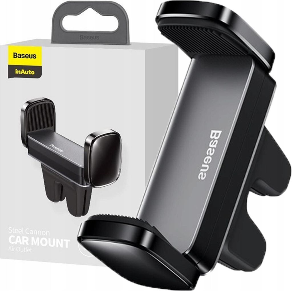 Baseus Steel Cannon Car Grille Clamp (Noir) Image du produit 