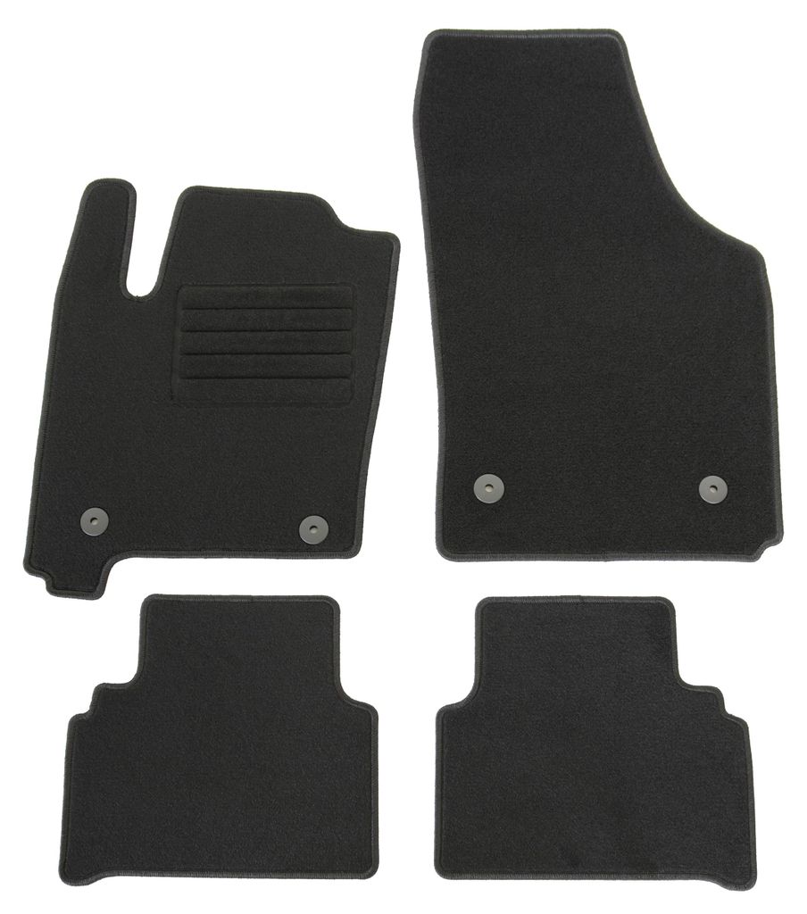 Fußmatten-Set für Opel Meriva A, 09/2003-05/2010, 4-teilig, Produktbild 