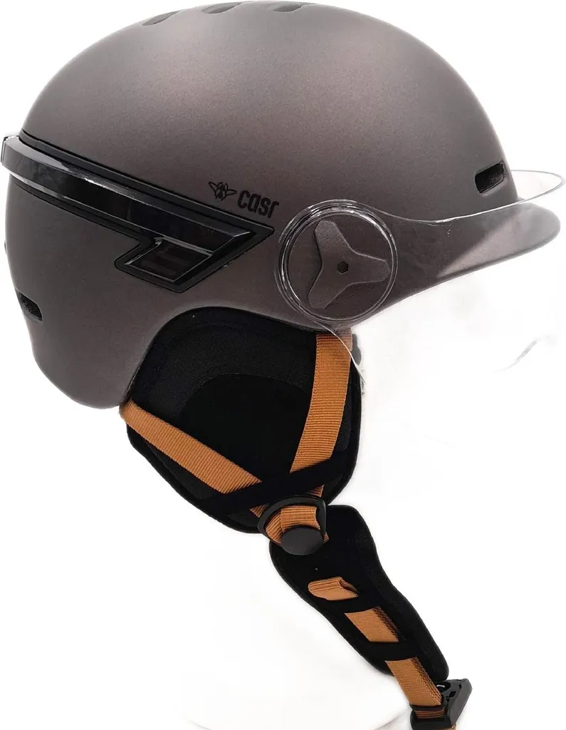 Casque de Vélo Visibilité Totale LED Glow contre le Froid et Chocs