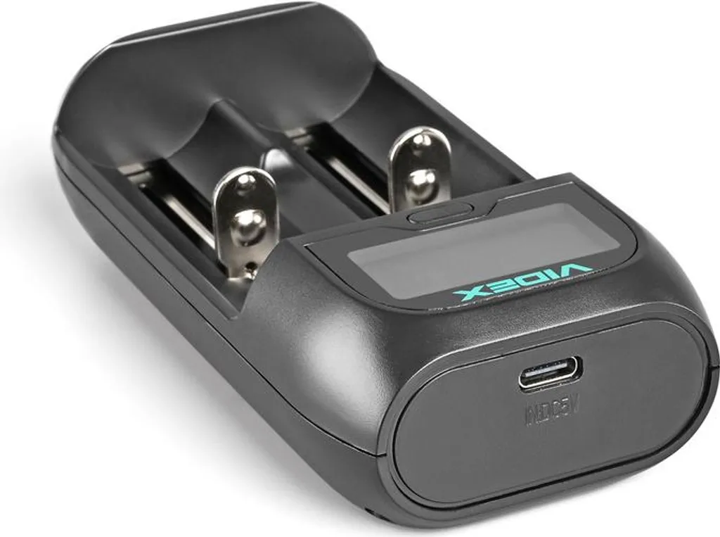 Chargeur LCD Videx avec Affichage en Temps Réel 10W USB-C Haute Qualité