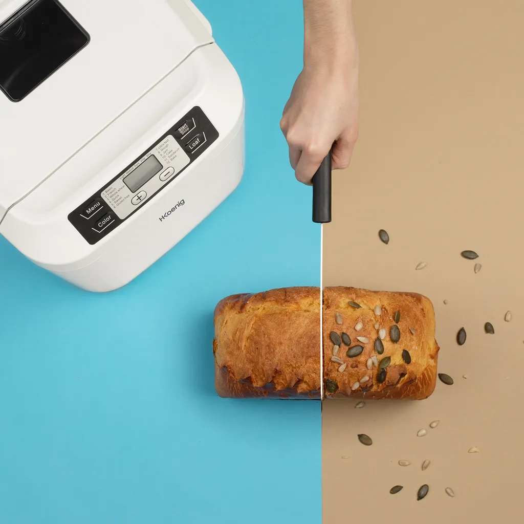 Machine à pain 12 programmes avec écran LCD et 3 niveaux de cuisson 800g - 7