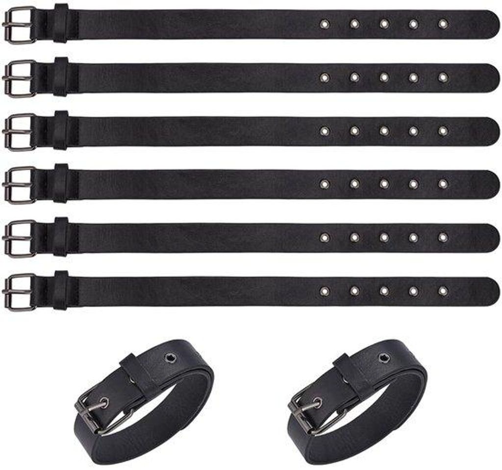 Leder Verlängerungsriemen - Verstellbare Cuffs und Schnallen - 2,5x40,6cm