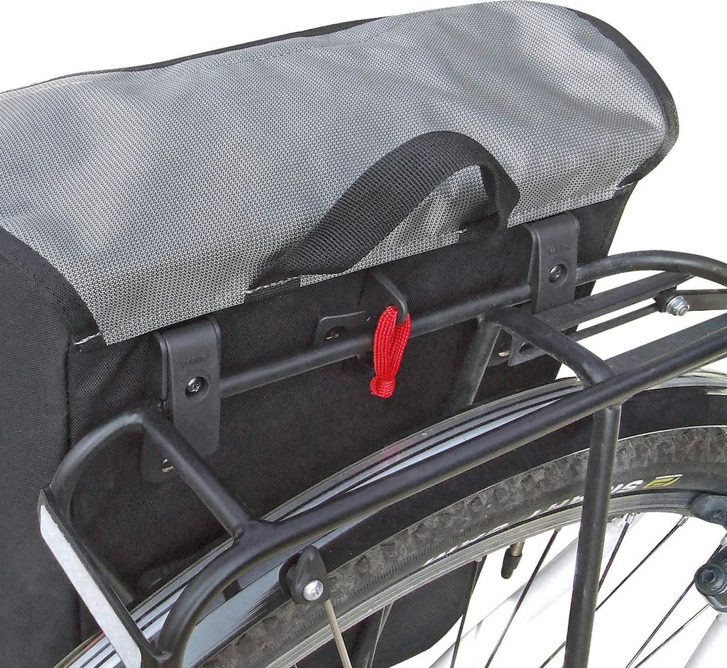 Gepäckträgertasche KLICKFIX CITA VARIO Seitentasche schwarz Produktbild 