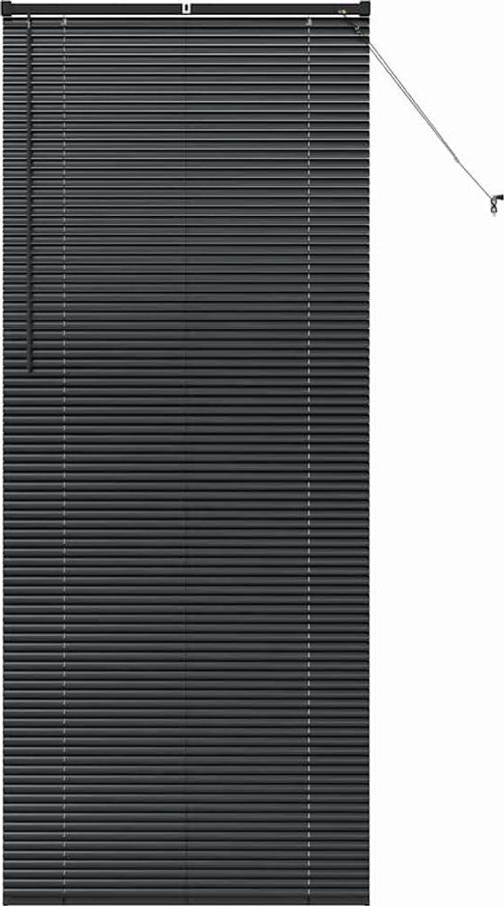 vidaXL Venezianische Jalousien Schwarz 220 x 95 cm Produktbild 
