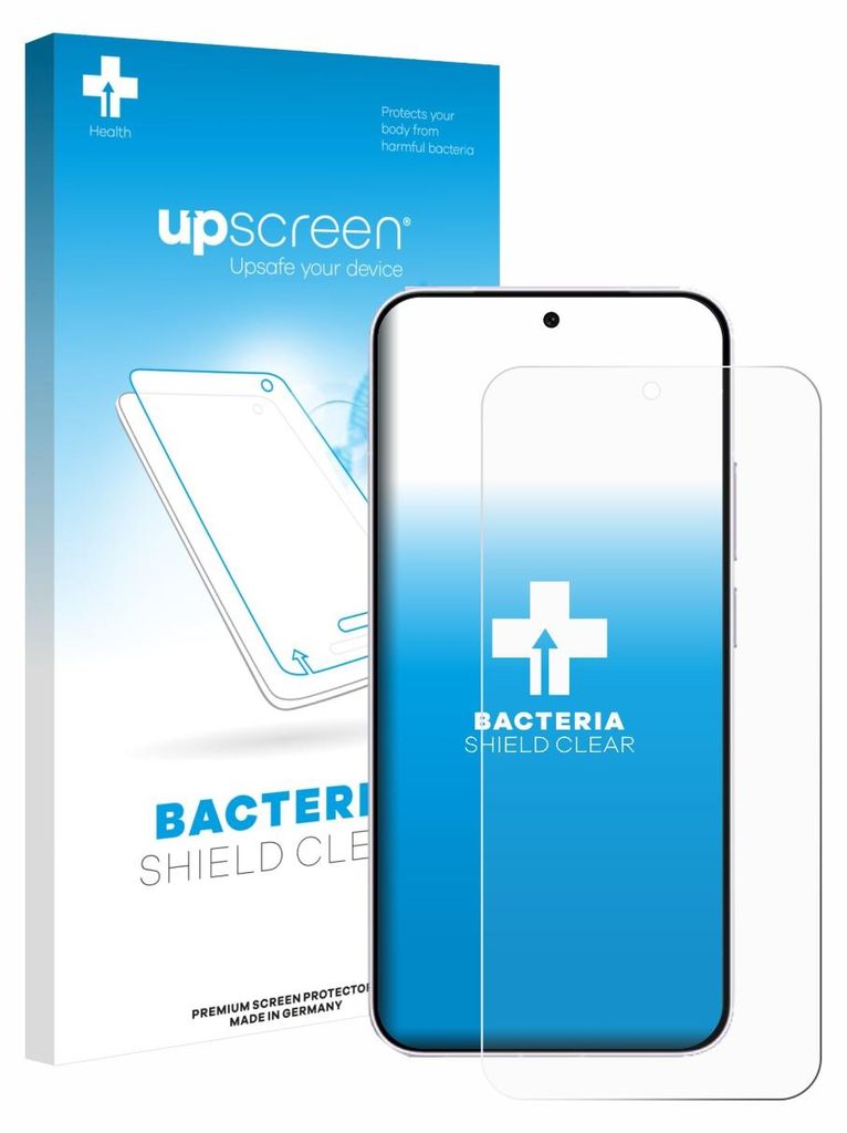 upscreen Schutzfolie für Vivo X300 FE Displayschutz Displayschutzfolie Folie Klar antibakteriell