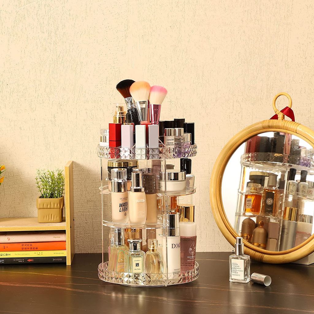 Otočný organizér na kozmetiku a šperky Diamond Obrázok produktu 2