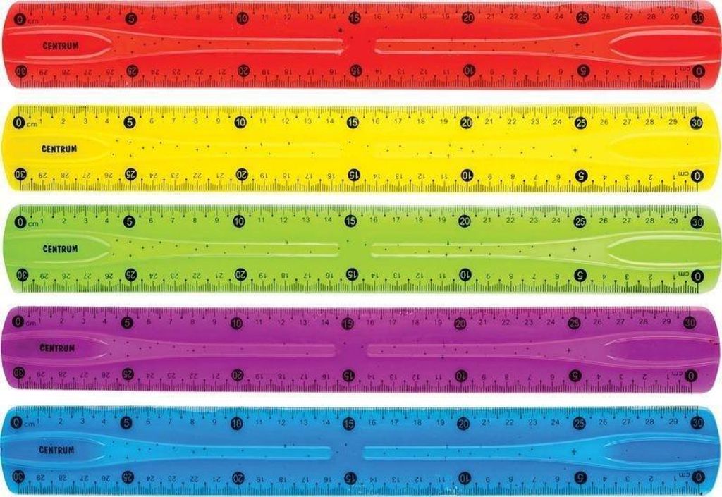 Flexibles Kunststoff-Lineal 30cm 86916