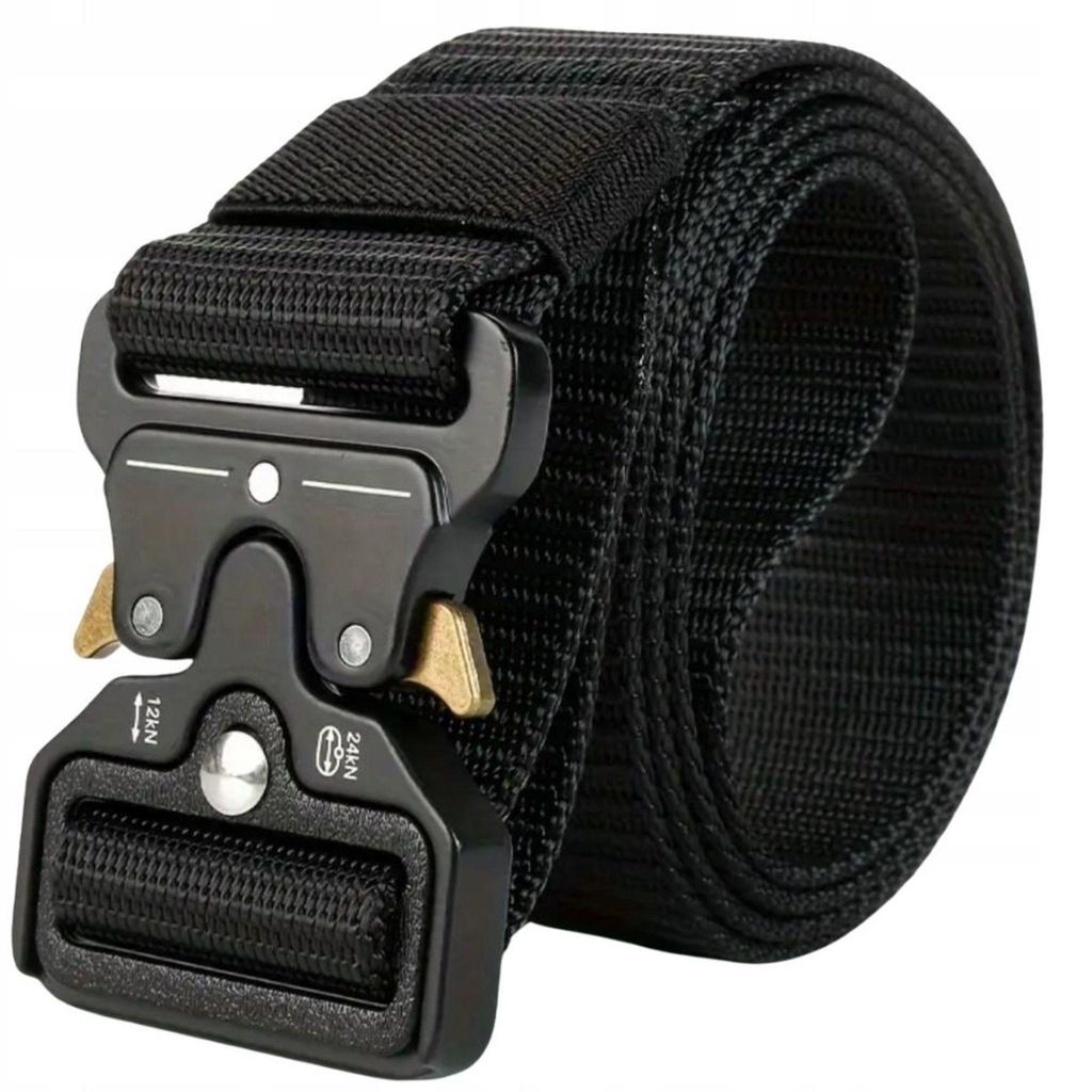 Gürtel - Tactical Belt - für Männer - Militärgürtel - Militär - für Hosen - robust - Schwarz