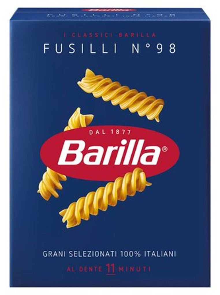 Barilla Fusilli Nr. 98 - 500 gr. Produktbild 