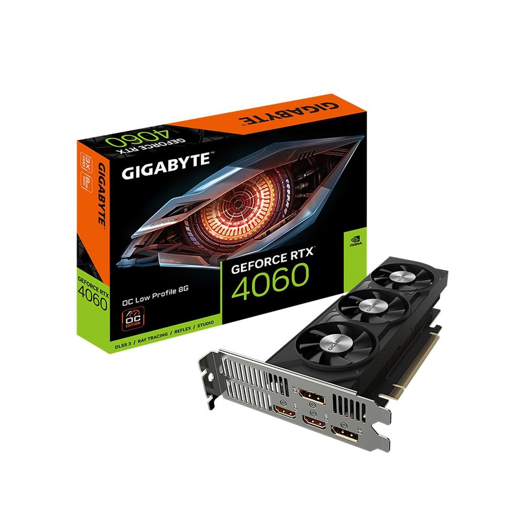 Gigabyte GV-N4060OC-8GL GeForce RTX 4060 OC Low Profile 8G
