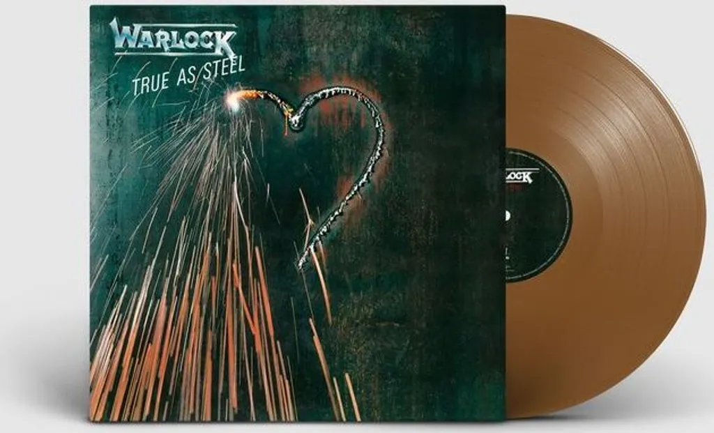 Warlock True As Steel Vinyle Coloré Album Rare Édition Limitée Pop