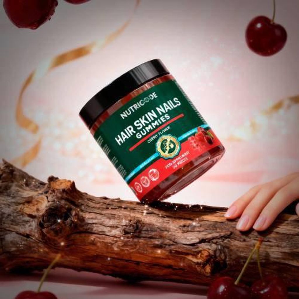 Hair Skin Nails Gummies 120 g NUTRICODE OHNE ZUCKERZUSATZ