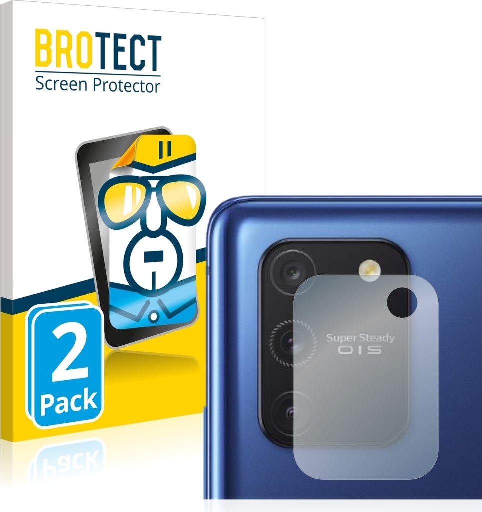 2x Für Samsung Galaxy S10 Lite (NUR Kameraschutz) Schutzfolie BROTECT Displayschutz Display Schutz Folie Klar Transparent