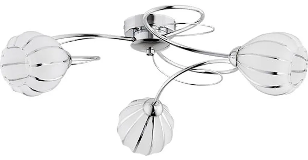 Éclairage salon moderne REDA Alfa - Suspension chrome contre les zones d'ombre