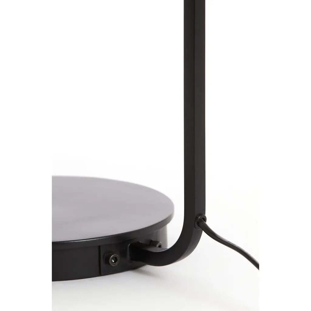Lampe Lyra Light & Living noir métal E27 : solution éclairage design 8054584